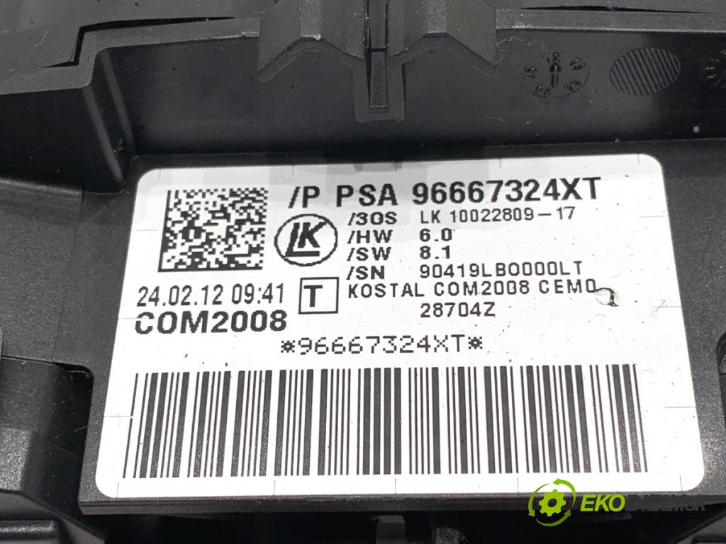 CITROEN C3 II liftback 2012 54 kW 1.4 1360 Prepínač kombinovaný 96667324XT (Prepínacie páčky pod volantom)