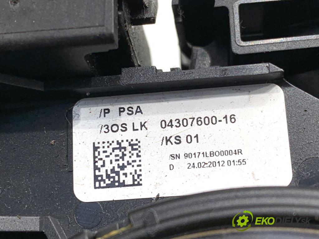 CITROEN C3 II liftback 2012 54 kW 1.4 1360 Prepínač kombinovaný 96667324XT (Prepínacie páčky pod volantom)