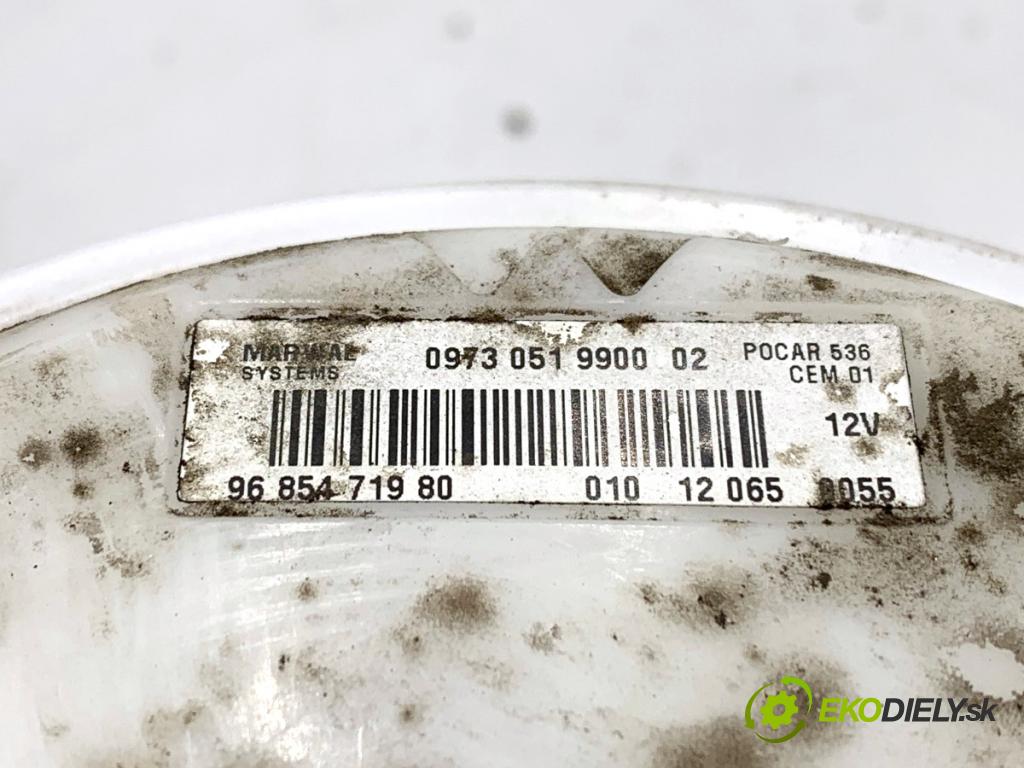 CITROEN C3 II liftback 2012 54 kW 1.4 1360 pumpa paliva 9685471980
