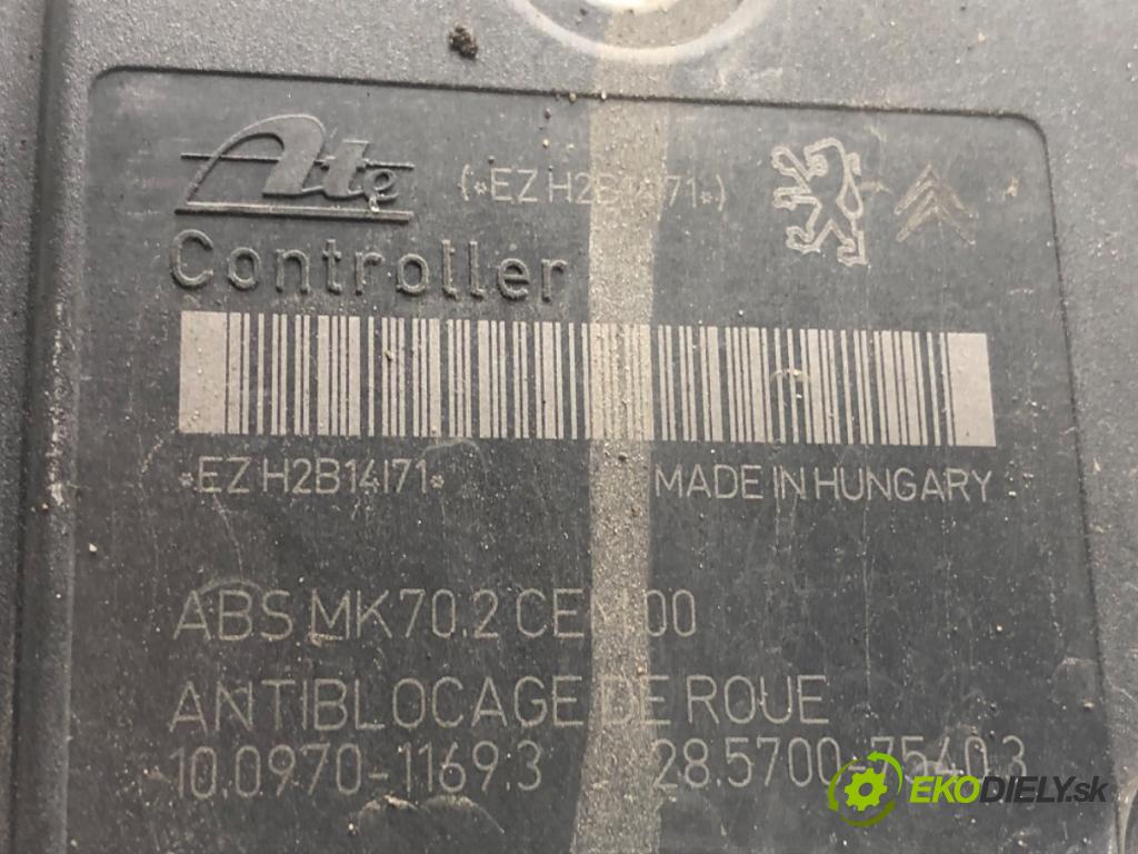 CITROEN C3 II liftback 2012 54 kW 1.4 1360 Pumpa ABS 9675099980 (Pumpa ABS)