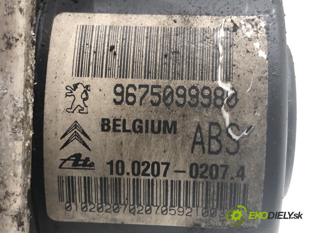 CITROEN C3 II liftback 2012 54 kW 1.4 1360 Pumpa ABS 9675099980 (Pumpa ABS)