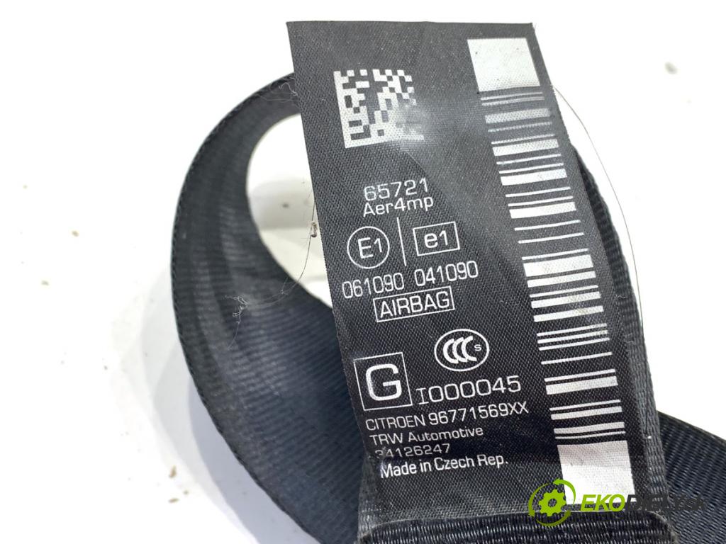 CITROEN C3 II liftback 2012 54 kW 1.4 1360 držák bezpečnost levý přední část 34068390E