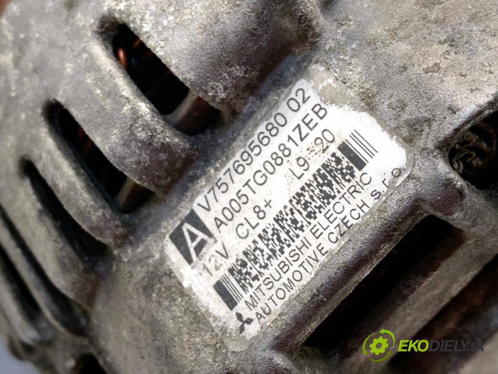 CITROEN C3 II liftback 2012 54 kW 1.4 1360 Alternátor A005TG0881ZEB (Alternátor)