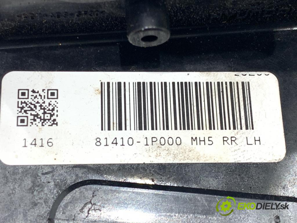KIA VENGA liftback 2018 66 kW 1.4 CVVT 1396 zámok dveře levý zadní část 81410-1P000