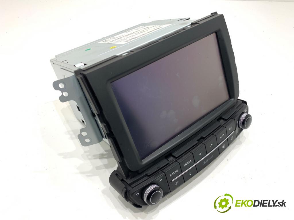 KIA VENGA liftback 2018 66 kW 1.4 CVVT 1396 RADIO 96560-1P402ED (Audio zariadenie)