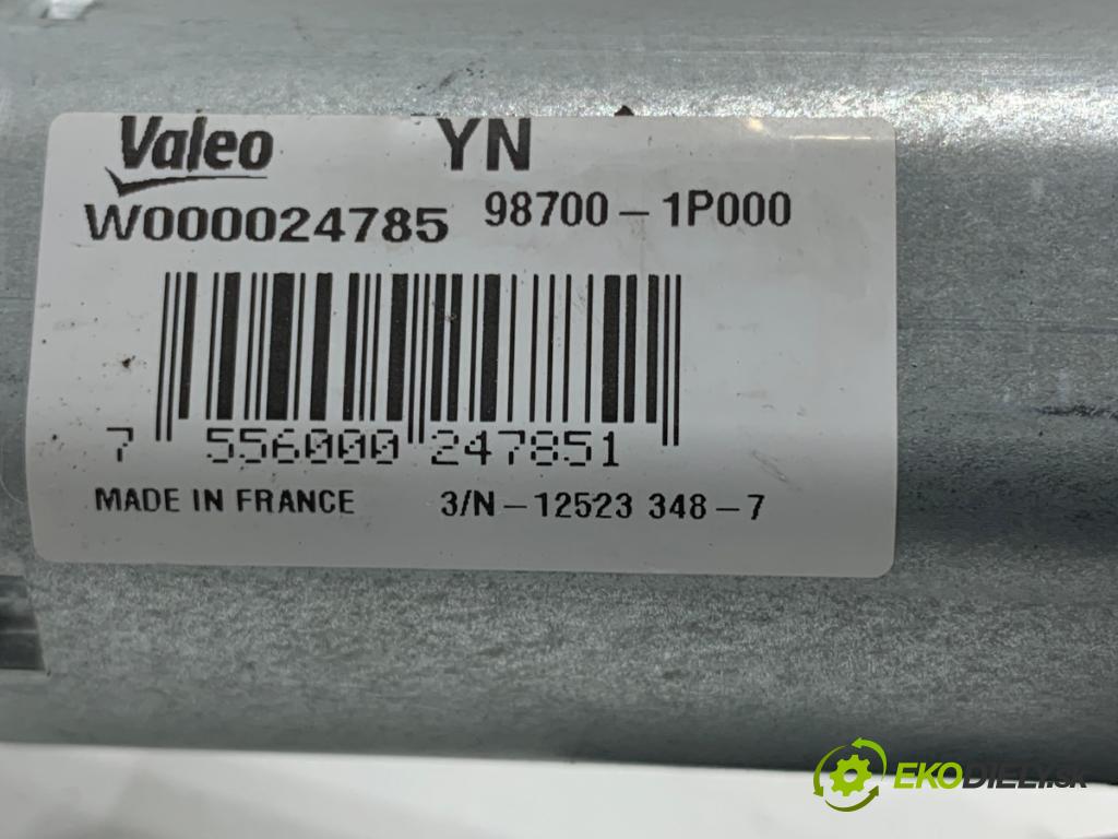 KIA VENGA liftback 2018 66 kW 1.4 CVVT 1396 motor stěračů zadní část 98700-1P000