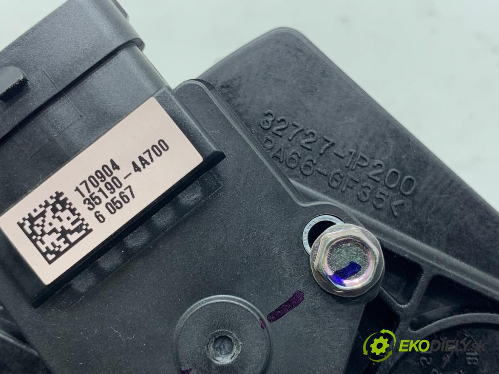 KIA VENGA liftback 2018 66 kW 1.4 CVVT 1396 Potenciometer plynu 35190-4A700 (Potenciometer plynového pedálu)