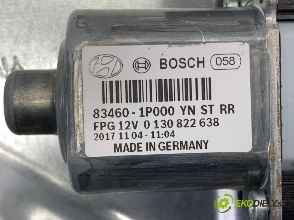 KIA VENGA liftback 2018 66 kW 1.4 CVVT 1396 mechanismus okna pravý zadní část 83480-1P010