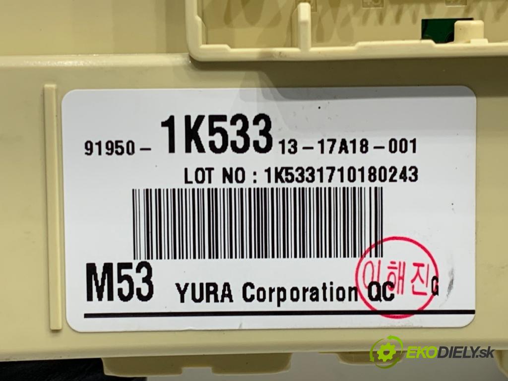 KIA VENGA liftback 2018 66 kW 1.4 CVVT 1396 modul BSI 91950-1K533 (Pojistková skříňka)