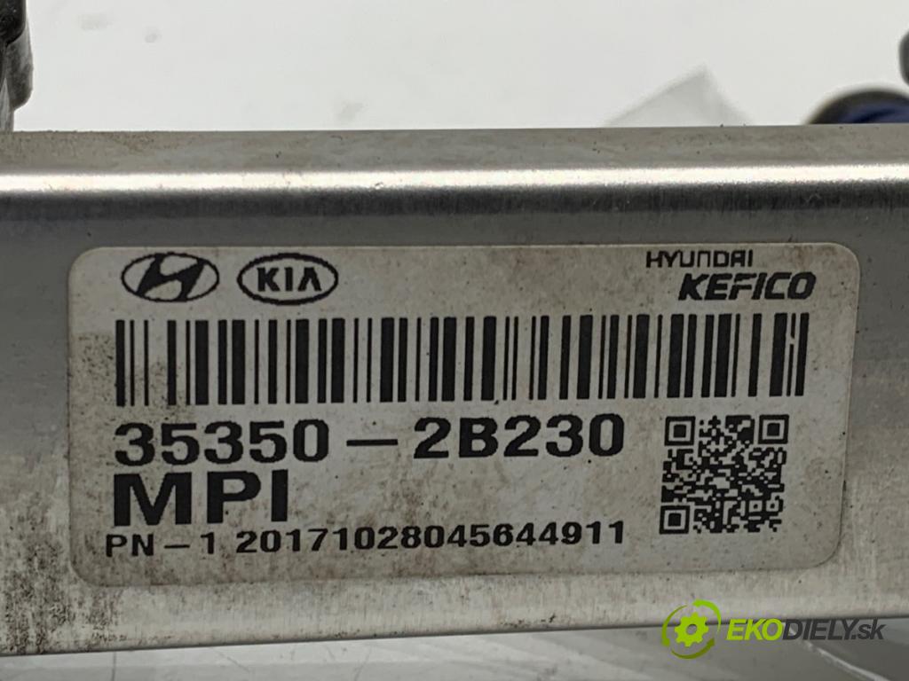 KIA VENGA liftback 2018 66 kW 1.4 CVVT 1396 Lišta vstrekovacia 35350-2B230 (Vstrekovacia lišta)