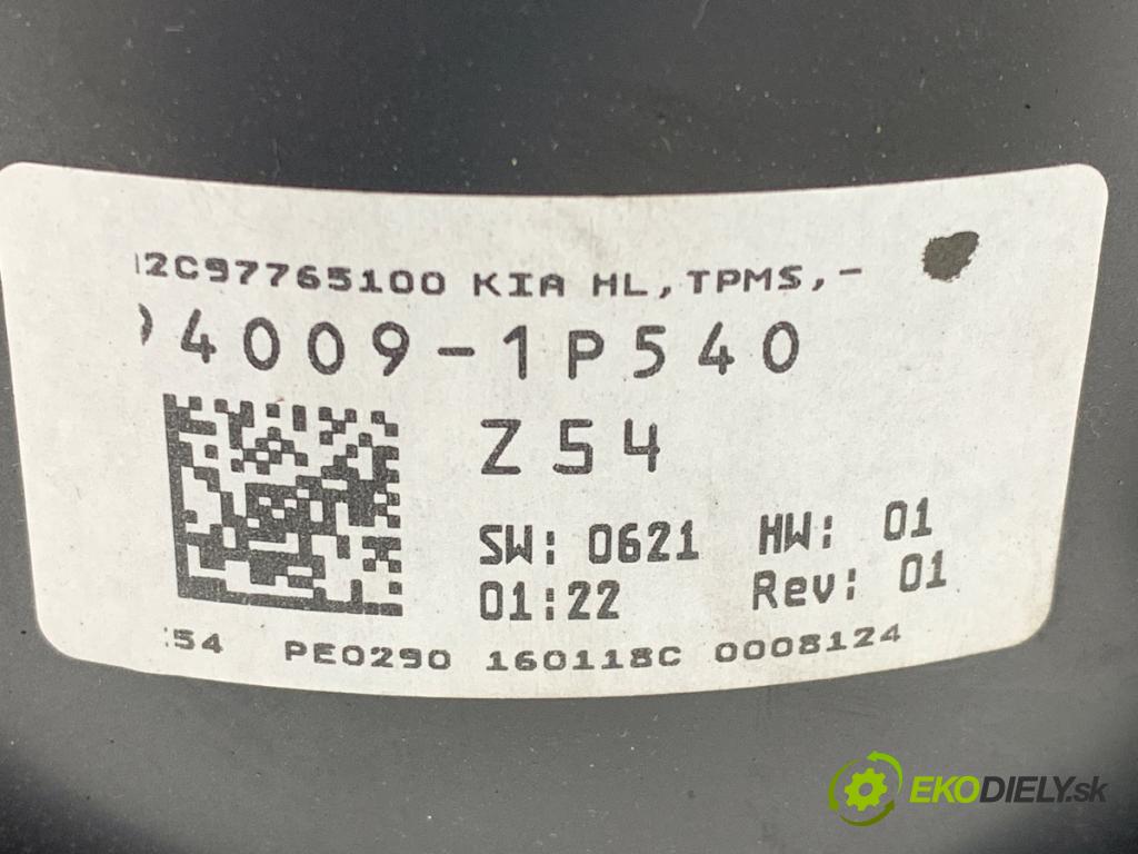 KIA VENGA liftback 2018 66 kW 1.4 CVVT 1396 Prístrojovka 94009-1 P540 (Prístrojová doska)