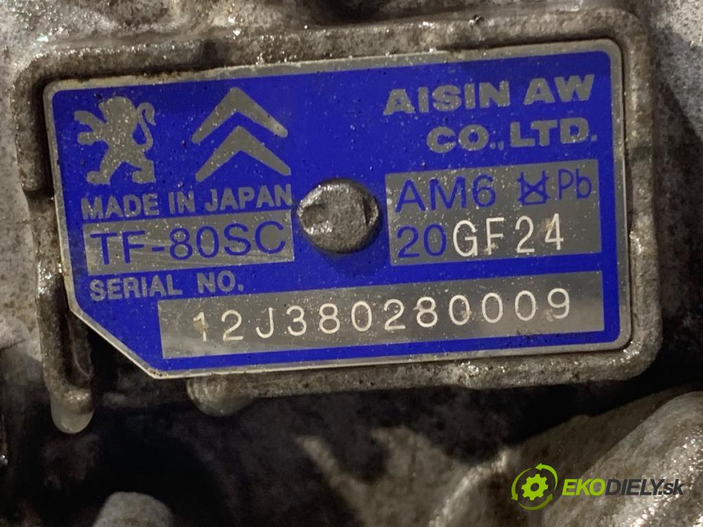 CITROEN C5 III Kombi 2013 120 kW 2.0 HDi 165 1997 Prevodovka 20GF24 (Prevodovka)