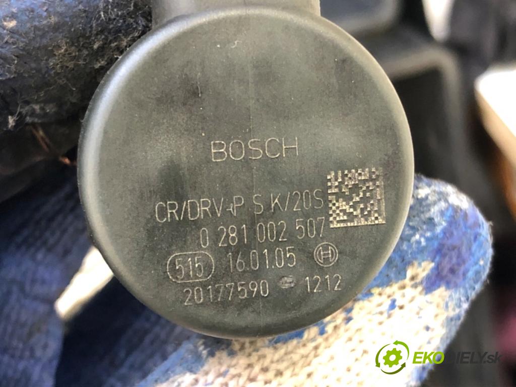 OPEL ASTRA H liftback 2005 110 kW 1.9 CDTI (L48) 1910 Regulátor tlaku paliva 0281002507 (Palivový systém ostatné)