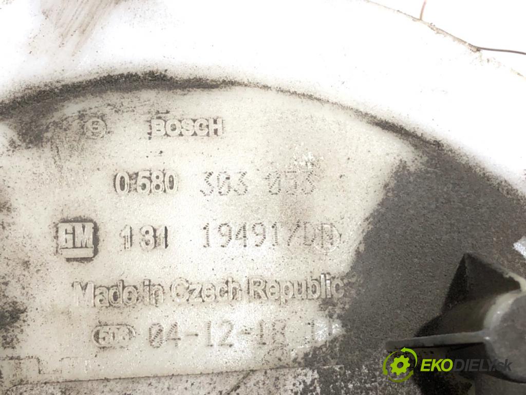 OPEL ASTRA H liftback 2005 110 kW 1.9 CDTI (L48) 1910 pumpa paliva 580303203