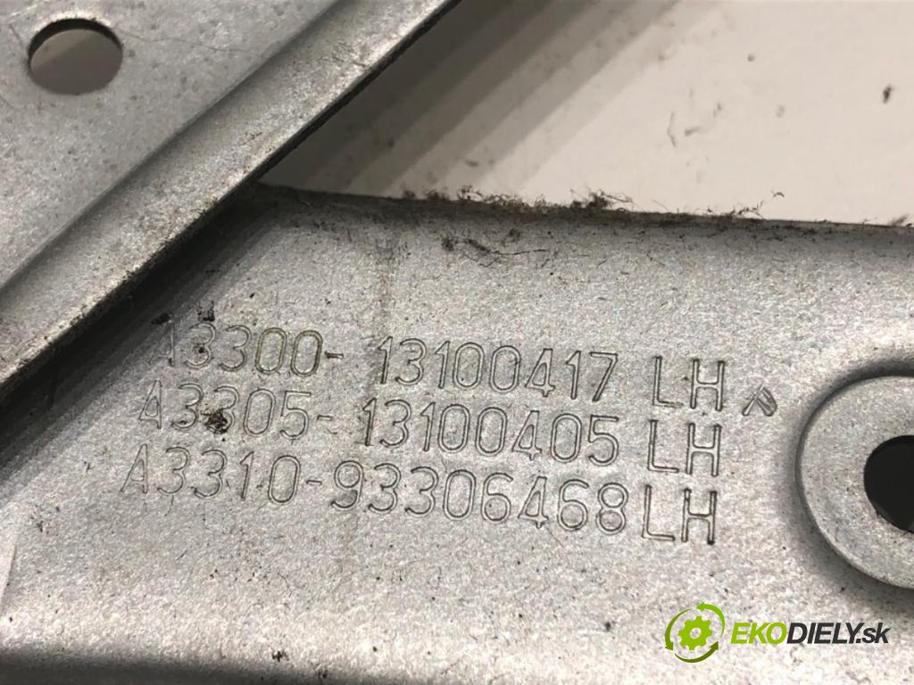 OPEL ASTRA H liftback 2005 110 kW 1.9 CDTI (L48) 1910 mechanismus okna levý přední část 13100417
