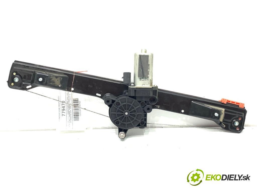 FIAT GRANDE PUNTO liftback 2008 57 kW 1.4 (199AXB11, 199AXB1A, 199BXB1A, 199AXL1A) 1368 mechanismus okna pravý přední část