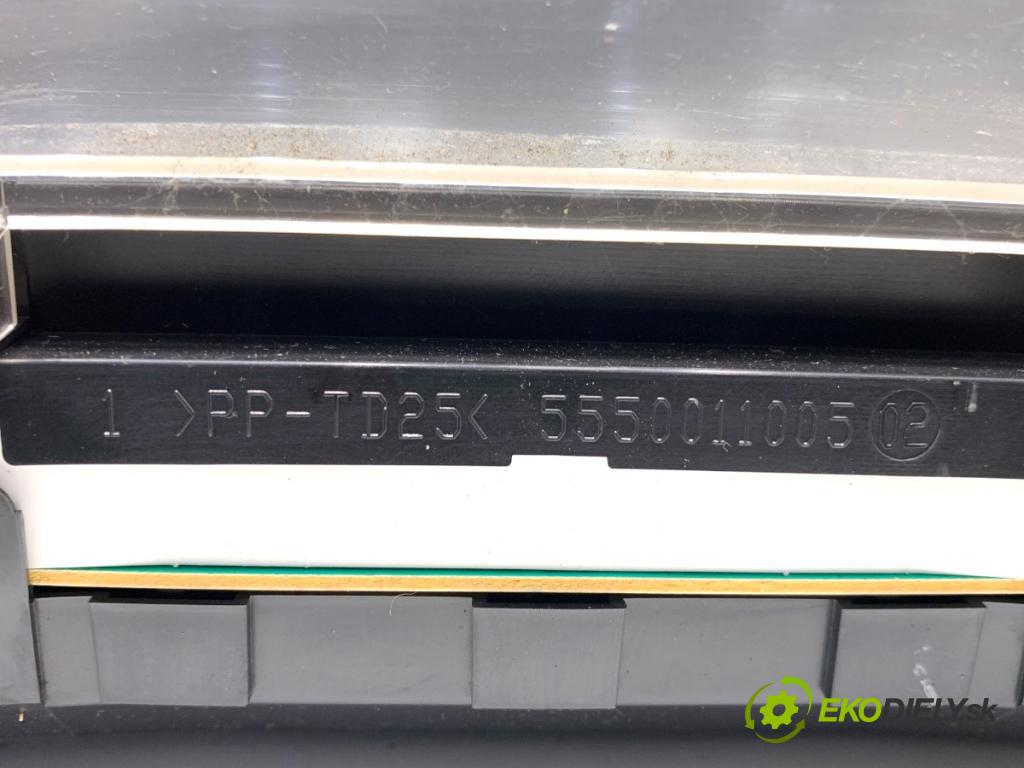 FIAT GRANDE PUNTO liftback 2008 57 kW 1.4 (199AXB11, 199AXB1A, 199BXB1A, 199AXL1A) 1368 Prístrojovka 5550011005 (Prístrojová doska)