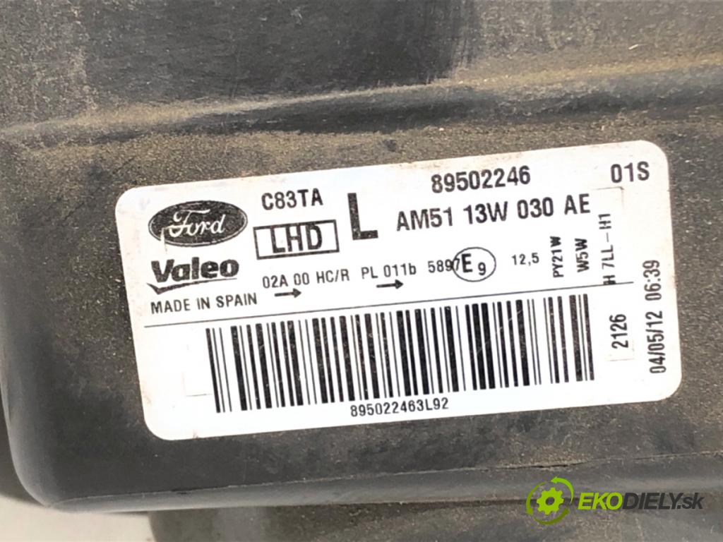 FORD C-MAX II nadwozie wielkoprzestrzenne (MPV) 2012 77 kW 1.6 Ti 1596 světlomet levý přední část AM5113W030AE