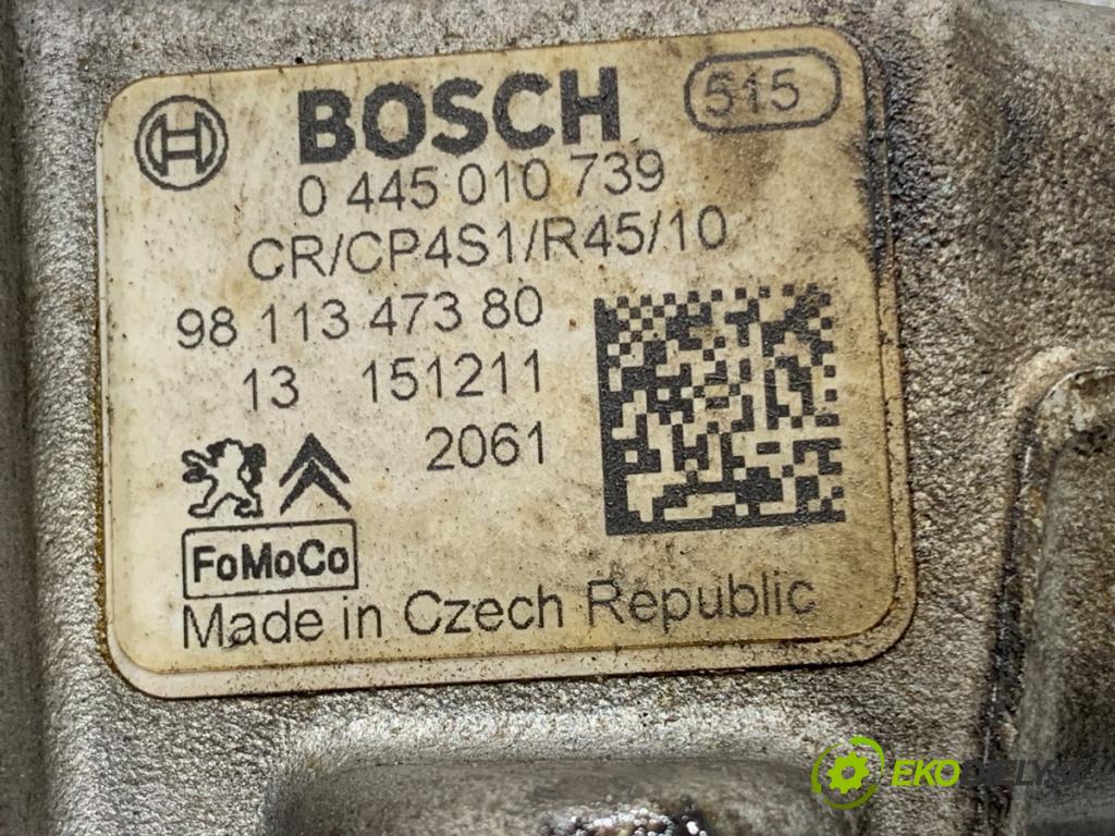 CITROEN BERLINGO II Nadwozie pełne/minivan 2016 73 kW 1.6 BlueHDi 100 1560 Pumpa vstrekovacia 0445010739 (Vstrekovacie čerpadlo)