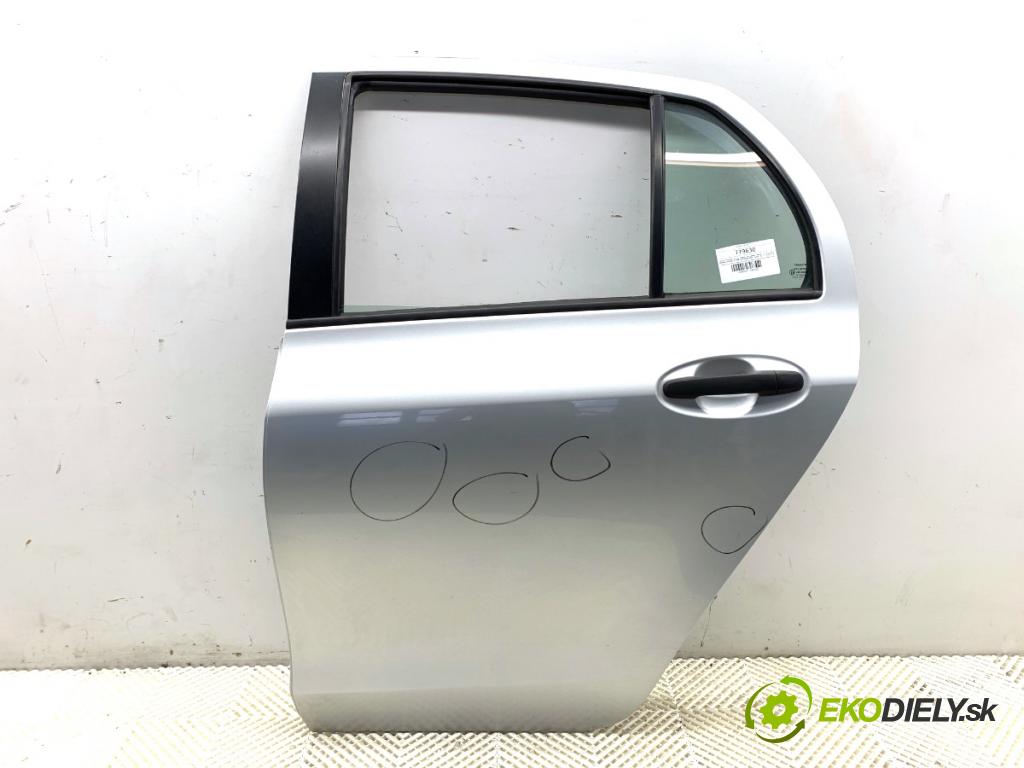 TOYOTA YARIS II liftback 2007 64 kW 1.3 VVT-i (SCP90_) 1298 Dvere ľavy zad 1E7