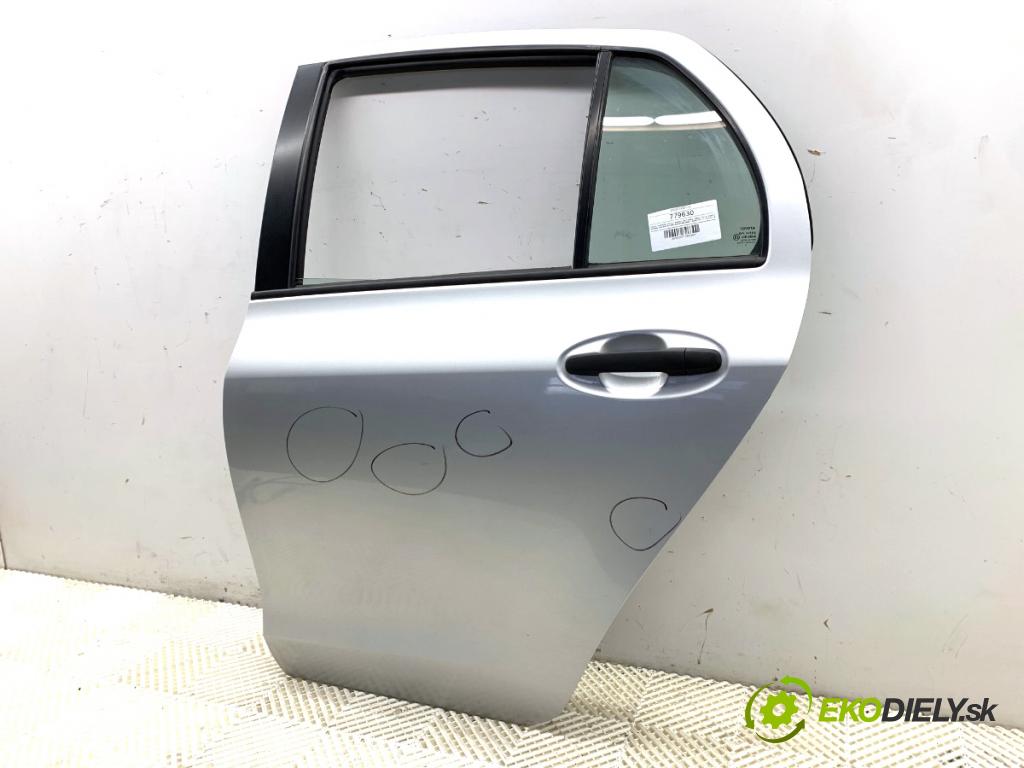 TOYOTA YARIS II liftback 2007 64 kW 1.3 VVT-i (SCP90_) 1298 Dvere ľavy zad 1E7