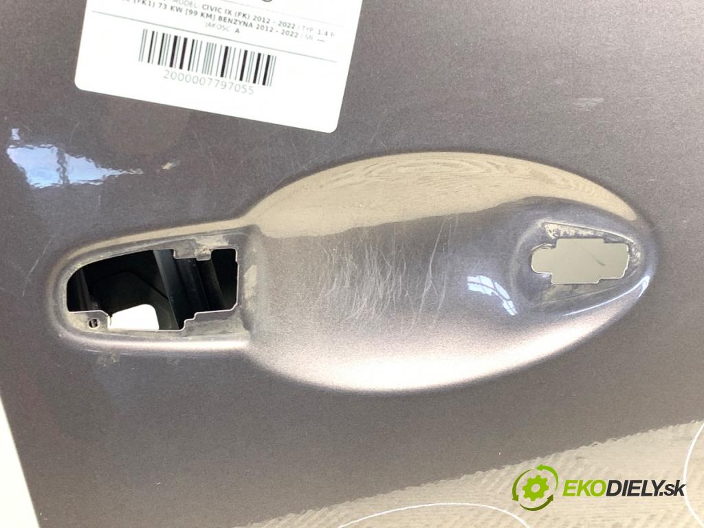 HONDA CIVIC IX liftback 2013 73 kW 1.4 i-VTEC (FK1) 1339 Dvere pravy predný