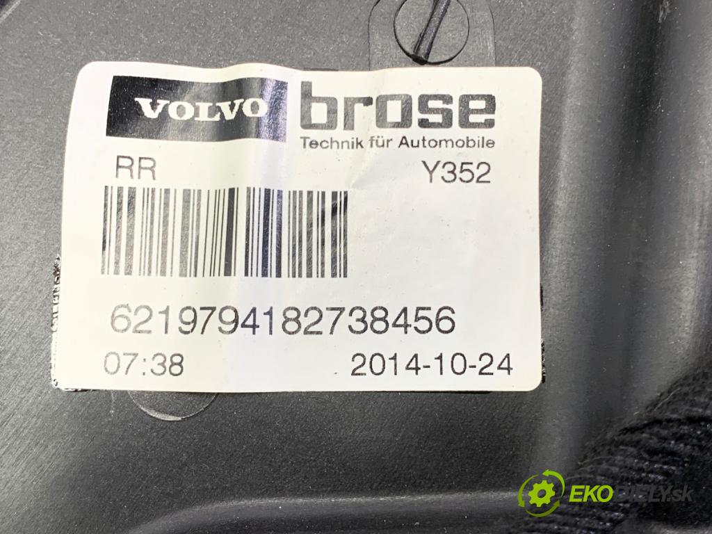 VOLVO V60 I Kombi 2014 133 kW D4 1969 mechanismus okna pravý zadní část 966265-102