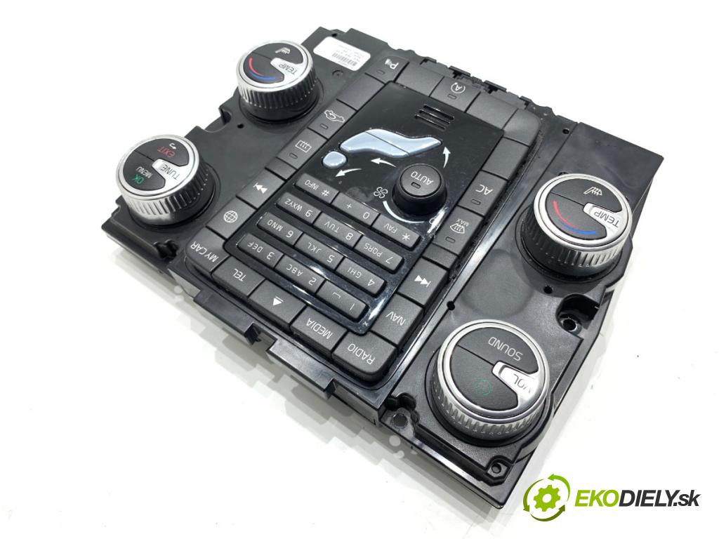 VOLVO V60 I Kombi 2014 133 kW D4 1969 Panel ovládania kúrenia 31398587 (Prepínacie páčky pod volantom)