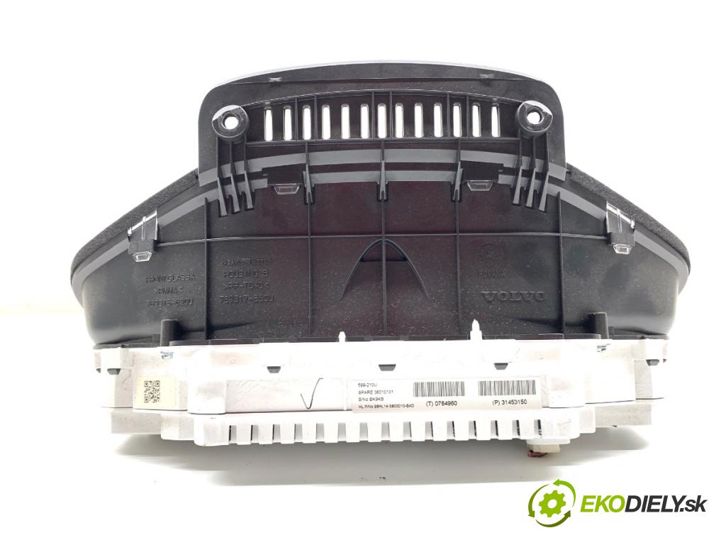 VOLVO V60 I Kombi 2014 133 kW D4 1969 Prístrojovka 769315-620U (Prístrojová doska)