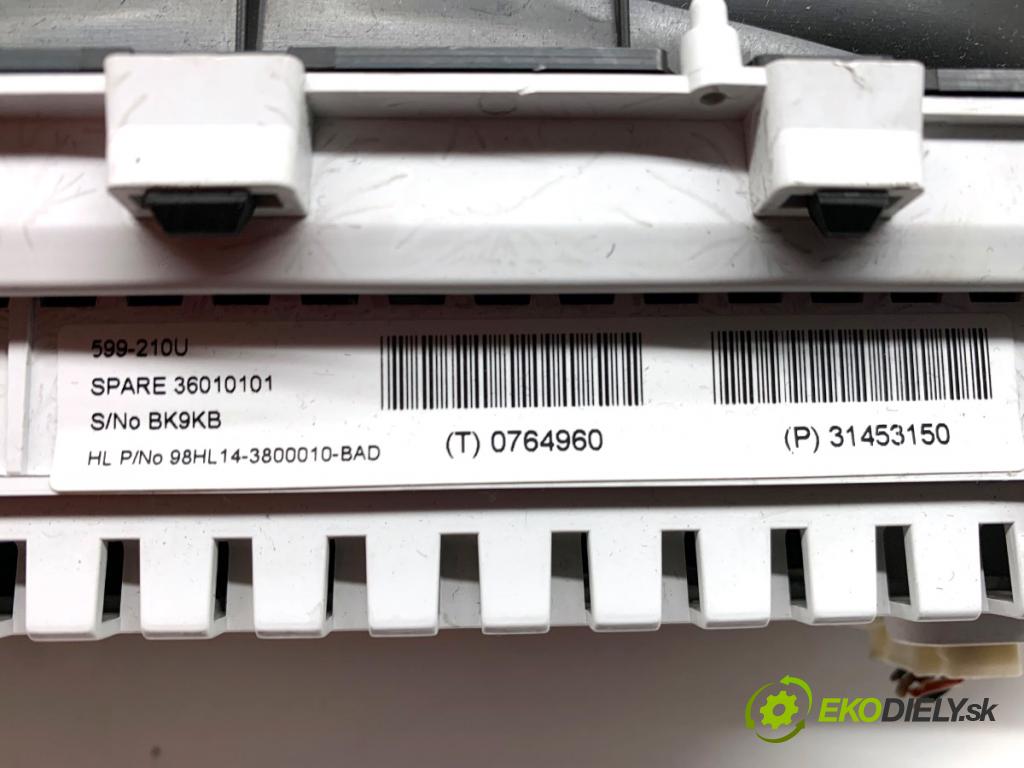 VOLVO V60 I Kombi 2014 133 kW D4 1969 Prístrojovka 769315-620U (Prístrojová doska)