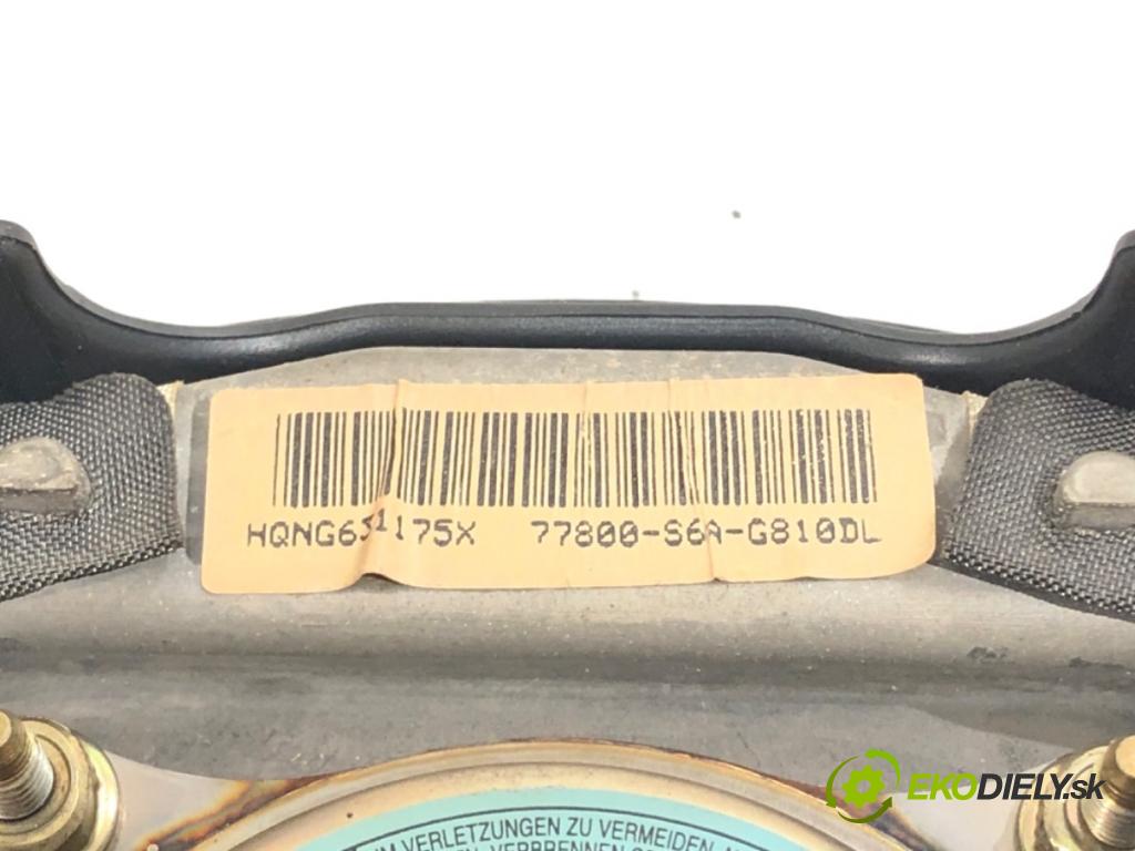HONDA CIVIC VII liftback 2001 66 kW 1.4 iS (EP1) 1396 AirBag volantu 77800-S6A-G810DL (Airbag)