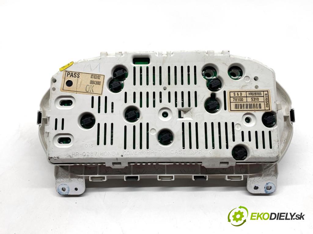 HONDA CIVIC VII liftback 2001 66 kW 1.4 iS (EP1) 1396 Prístrojovka HR0287055 (Prístrojová doska)