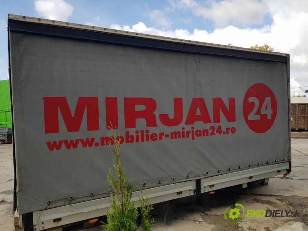 CITROEN JUMPER II Platforma / podwozie 2018 120 kW 2.0 BlueHDi 160 1997 BUDOVA: NÁKLAD: