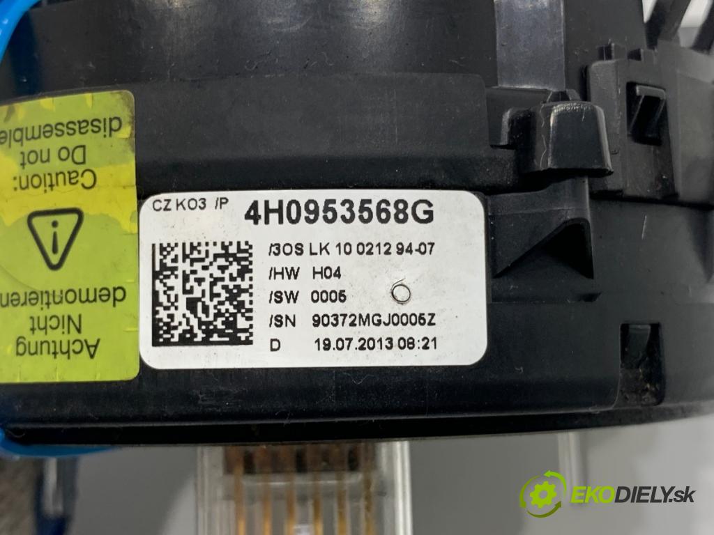 AUDI A6 C7 sedan 2013 150 kW 3.0 TDI quattro 2967 kroužek slimák airbag 4H0953568G (Airbag)