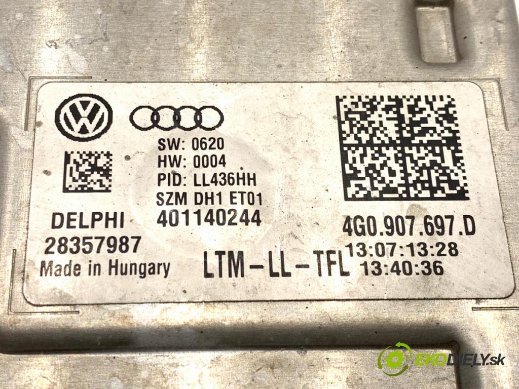 AUDI A6 C7 sedan 2013 150 kW 3.0 TDI quattro 2967 Menič XENON 4G0907697D (Riadiaca jednotka xenónu)