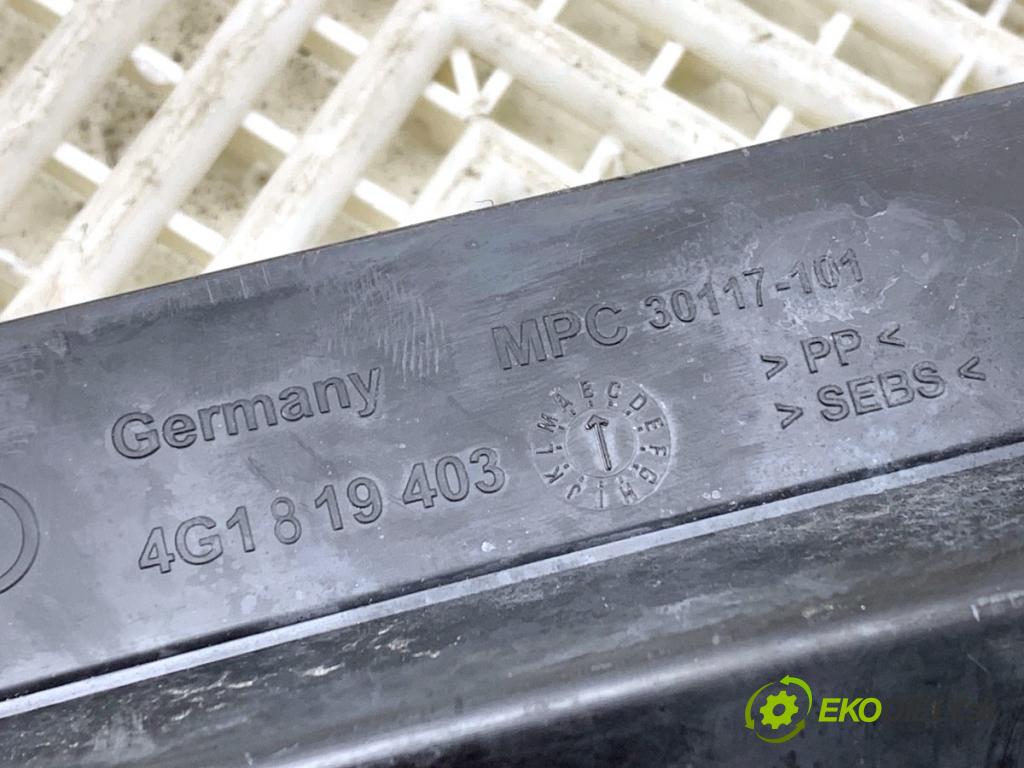 AUDI A6 C7 sedan 2013 150 kW 3.0 TDI quattro 2967 Torpédo, plast pod čelné okno 4G1819403B (Torpédo (plast pod čelným sklom))