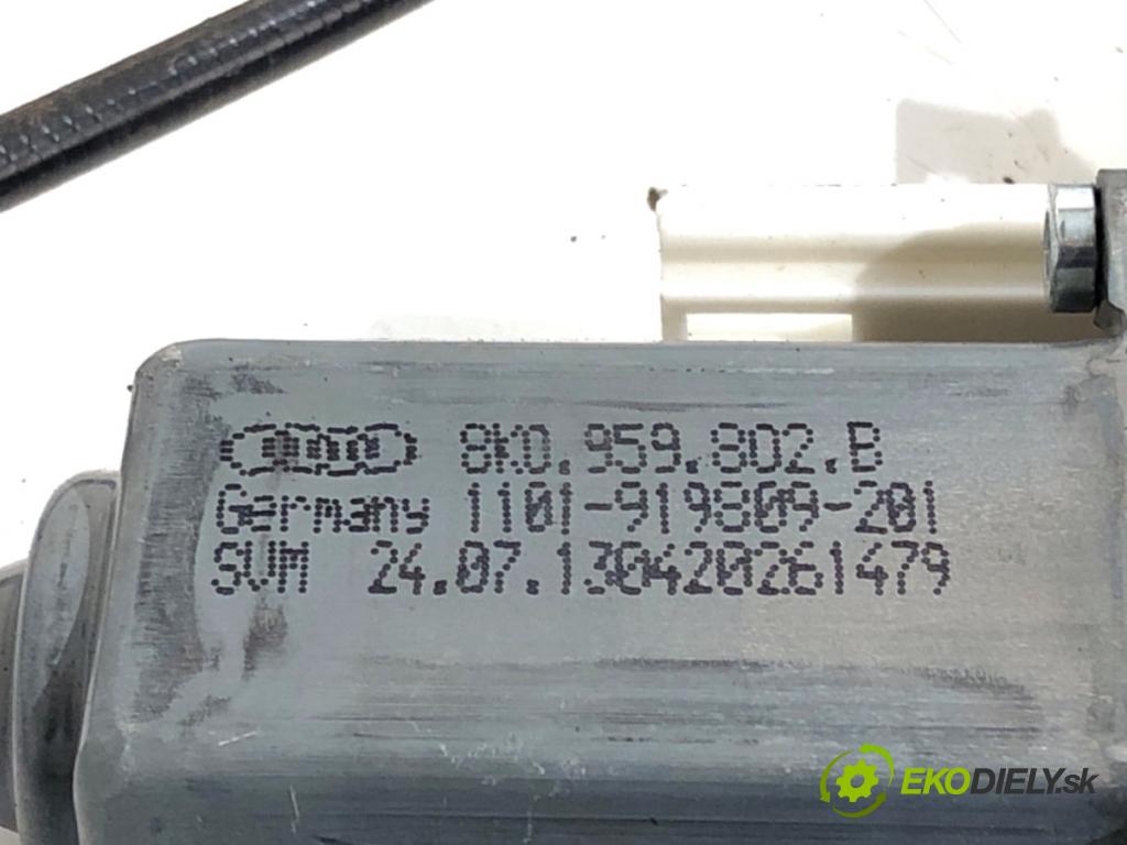 AUDI A6 C7 sedan 2013 150 kW 3.0 TDI quattro 2967 mechanismus okna pravý přední část 4G0837462