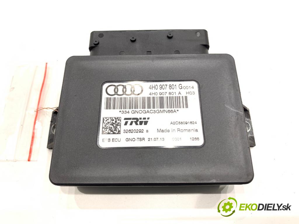 AUDI A6 C7 sedan 2013 150 kW 3.0 TDI quattro 2967 modul brzdy ruční brzdy 4H0907801G