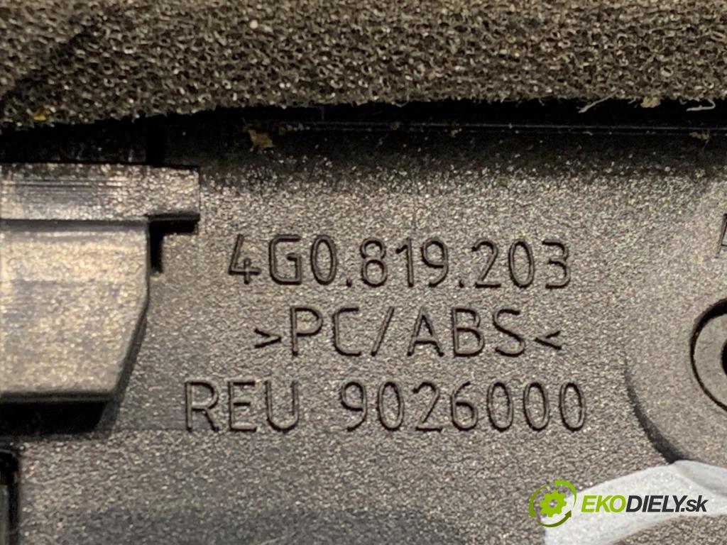 AUDI A6 C7 sedan 2013 150 kW 3.0 TDI quattro 2967 mří topení zadní část 4G0819203