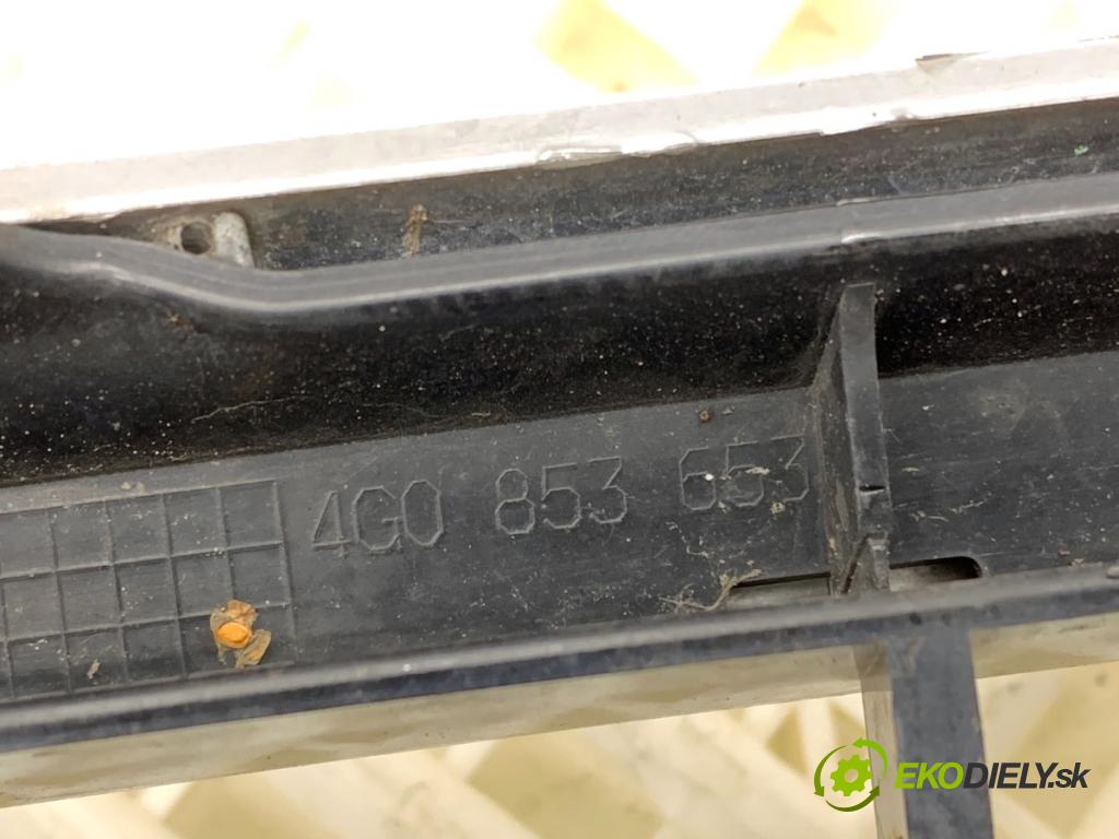 AUDI A6 C7 sedan 2013 150 kW 3.0 TDI quattro 2967 mřížka maska 4G0853653 (Přední mřížka (maska chladiče))