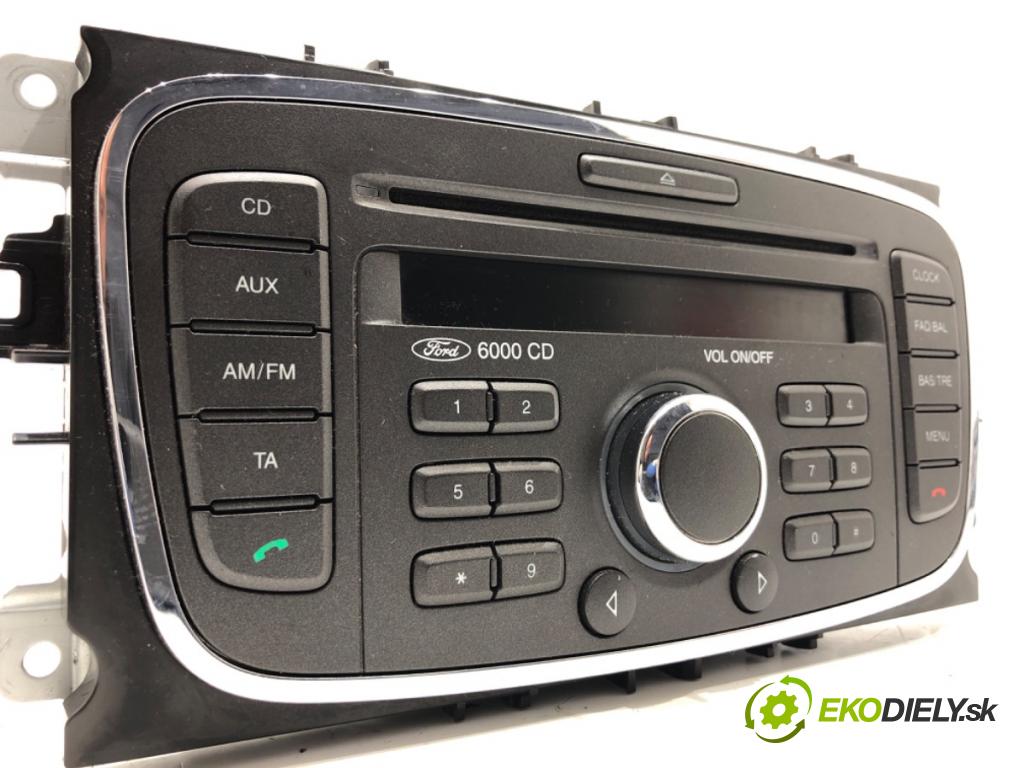 FORD FOCUS II Kombi 2010 85 kW 1.8 TDCi 1753 RADIO 7M5T-18C815-BC (Audio zariadenie)
