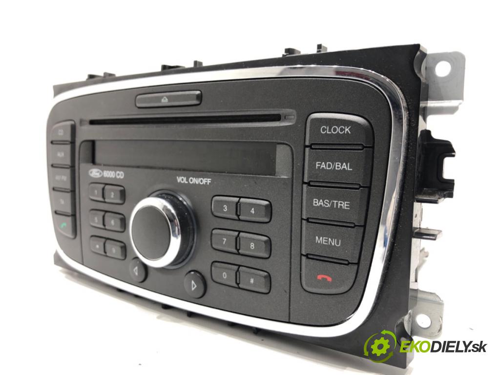 FORD FOCUS II Kombi 2010 85 kW 1.8 TDCi 1753 RADIO 7M5T-18C815-BC (Audio zariadenie)