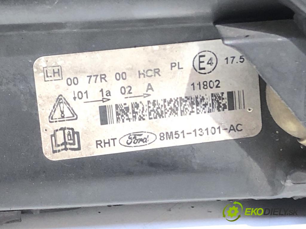 FORD FOCUS II Kombi 2010 85 kW 1.8 TDCi 1753 světlomet levý přední část 8M51-13101-AC
