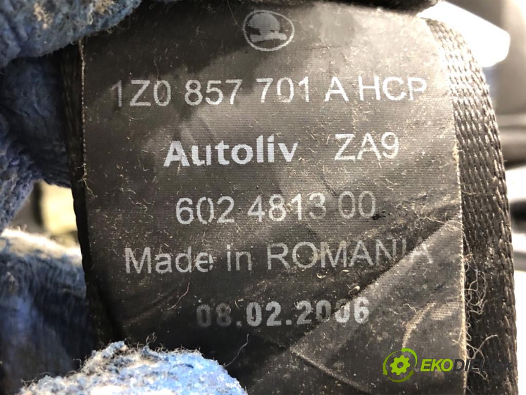 SKODA OCTAVIA II Kombi 2006 77 kW 1.9 TDI 1896 držák bezpečnost levý přední část 1Z0857701A