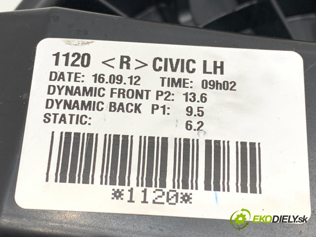 HONDA CIVIC IX liftback 2013 73 kW 1.4 i-VTEC (FK1) 1339 topení