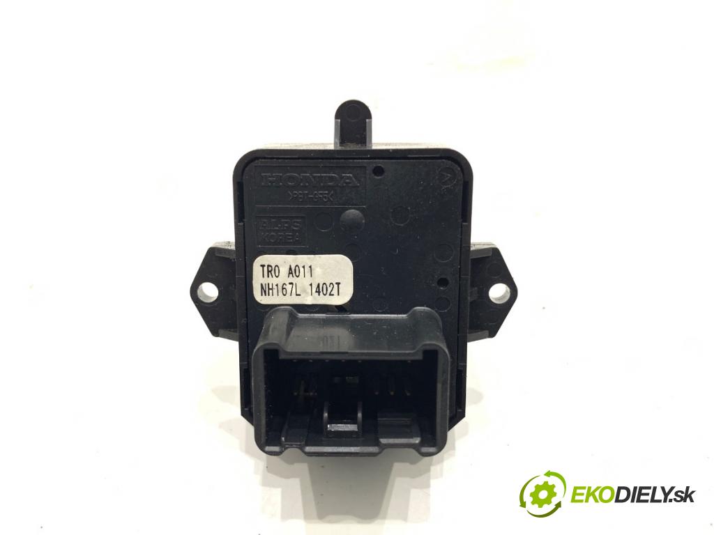 HONDA CIVIC IX liftback 2013 73 kW 1.4 i-VTEC (FK1) 1339 Prepínač nastavenia spätných zrkadiel NH167L (Prepínacie páčky pod volantom)