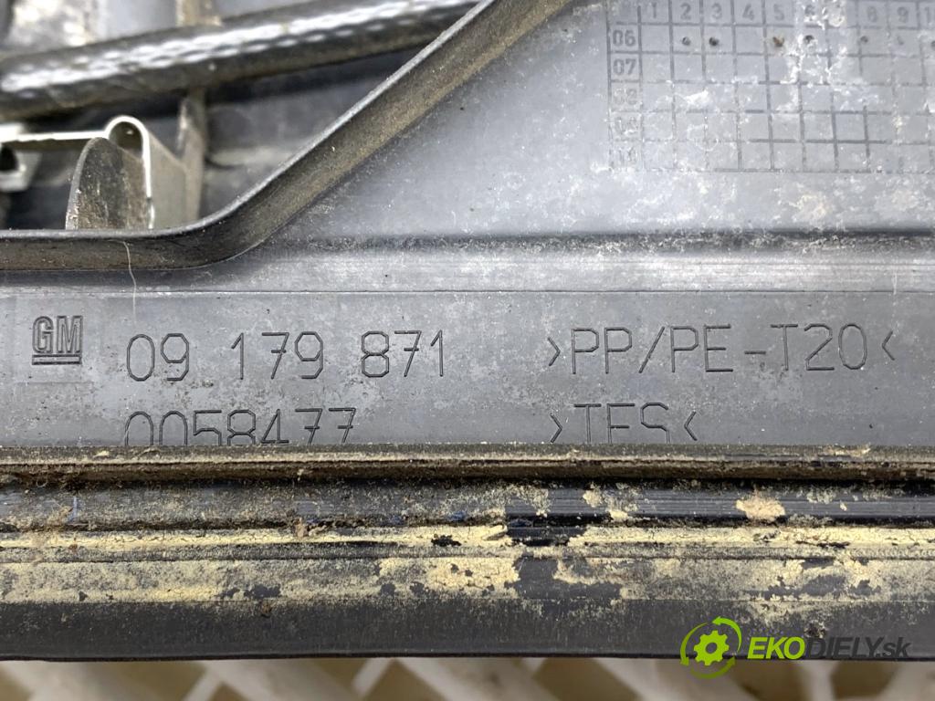 OPEL VECTRA C sedan 2006 114 kW 2.2 DGi (F69) 2198 Torpédo, plast pod čelné okno 09179871 (Torpédo (plast pod čelným sklom))