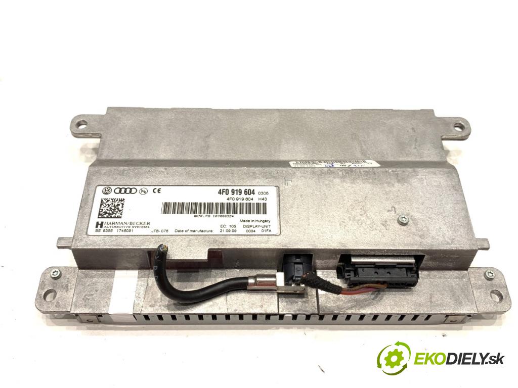 AUDI Q7 4L SUV 2009 176 kW 3.0 TDI quattro 2967 Dislpej 4F0919604 (Prístrojová doska)