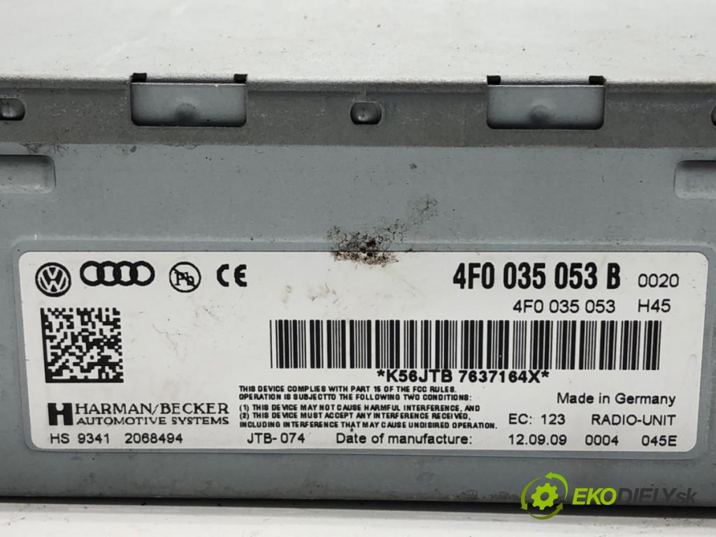 AUDI Q7 4L SUV 2009 176 kW 3.0 TDI quattro 2967 TUNER radia 4F0035053B