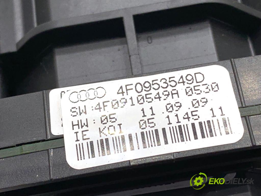 AUDI Q7 4L SUV 2009 176 kW 3.0 TDI quattro 2967 Prepínač kombinovaný 4F0953549D (Prepínacie páčky pod volantom)